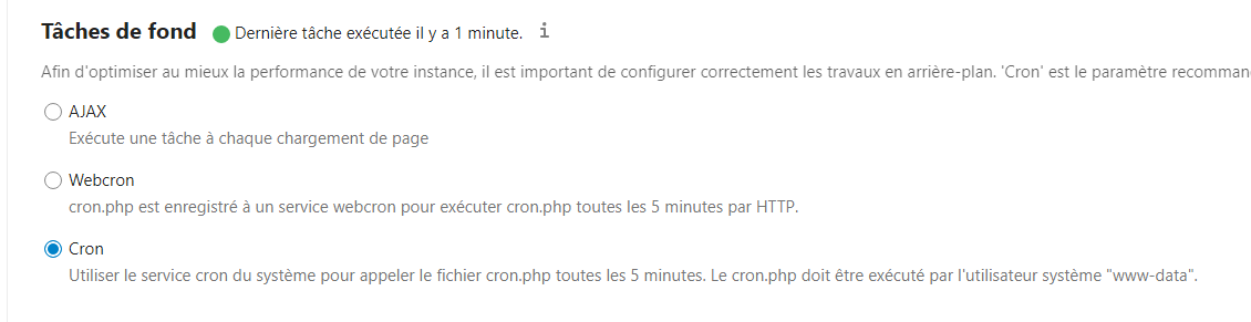 Activation confirmé