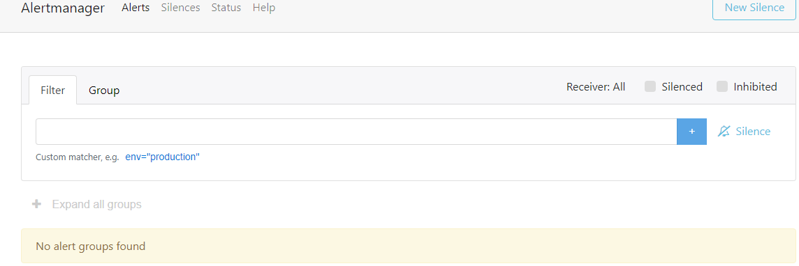 écran d'accueil d'Arlermanager