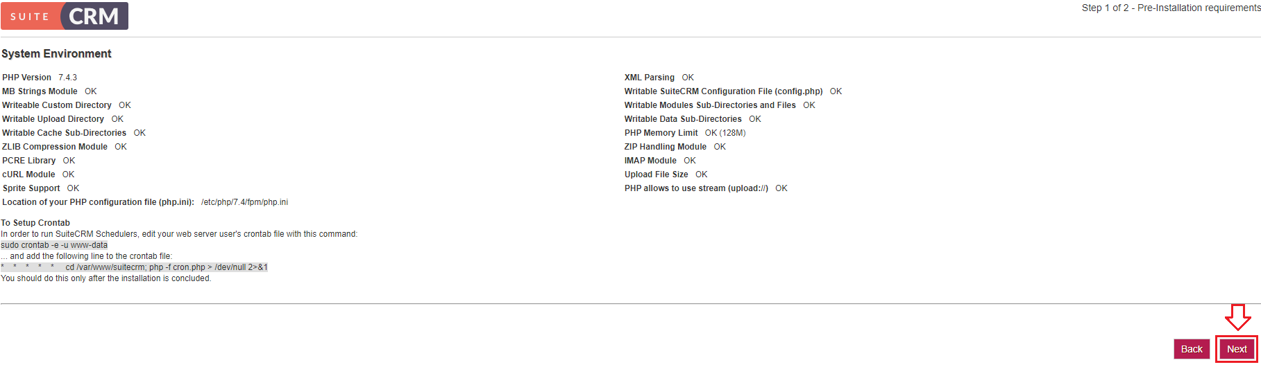 Tout doit être "ok"..