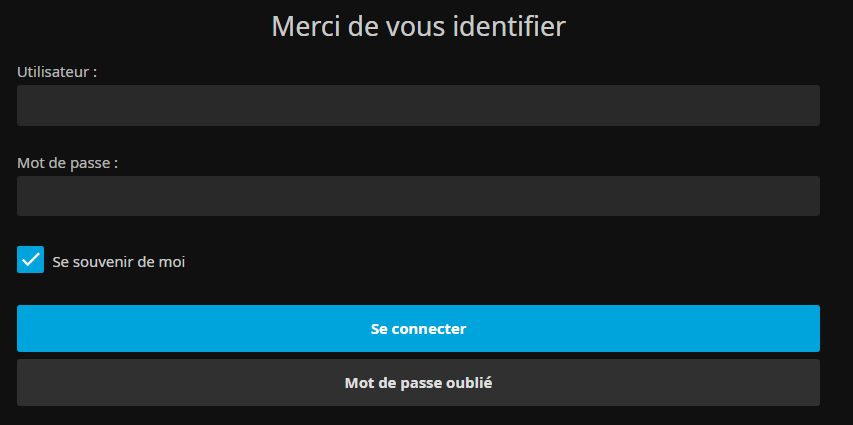 Bienvenue sur votre nouveau serveur de "streaming" :)