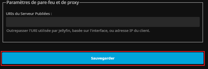 On sauvegarde les modifications..