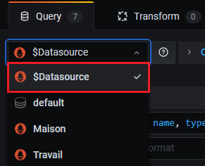 On change la source par une source variable..